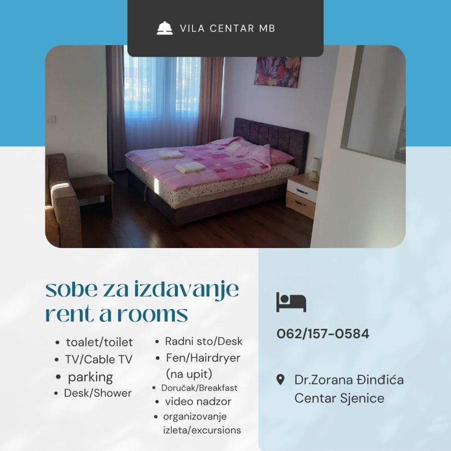 مبيت وإفطار سينيتشا Vila Centar Mb المظهر الخارجي الصورة